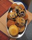 Johannisbeer- und Kokos-Muffins