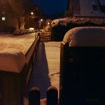 Schnee in Erlangen