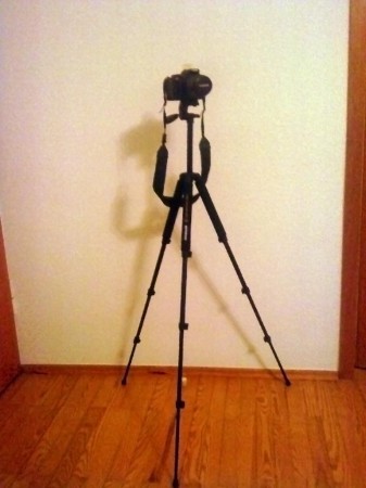 350D mit Stativ