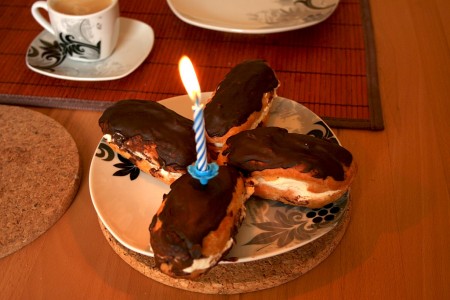 Geburtstags Éclairs