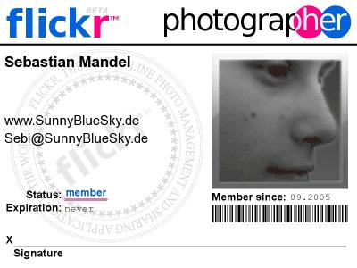 Sebis Flickr Badge