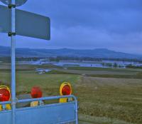 Hochwasser - Sperre